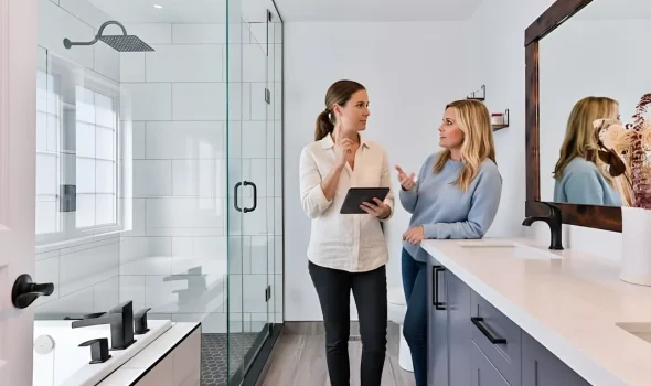 Complete Bathroom Renovations | Modern Transformations by Bathroom Design Kapiti Complete bathroom renovation by Bathroom Design Kapiti featuring stylish tiles and a contemporary finish.