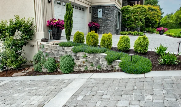 Weather-resistant materials laid by a hardscaping contractor Kapiti trusted by Builders Kapiti
